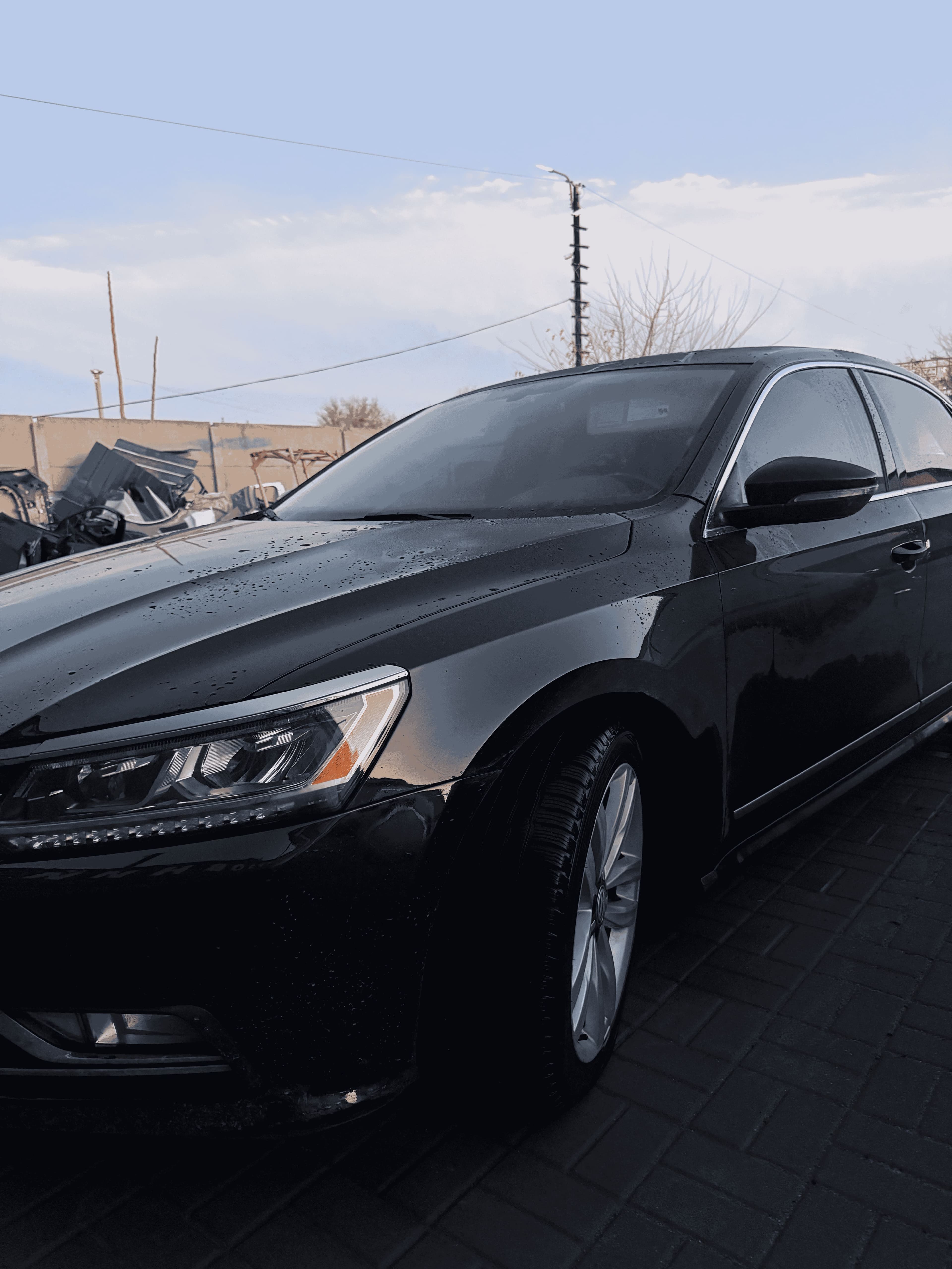 Після: Рихтовка Volkswagen Passat