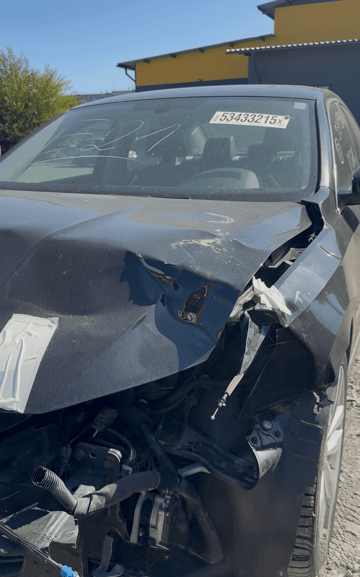 До: Рихтовка Volkswagen Passat